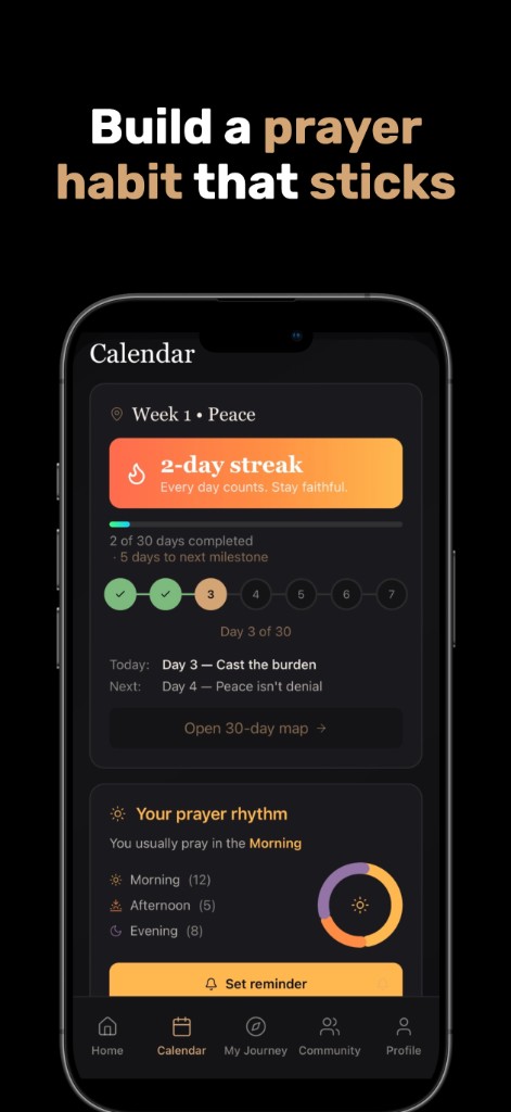 Scripture, prayer & reflection every day